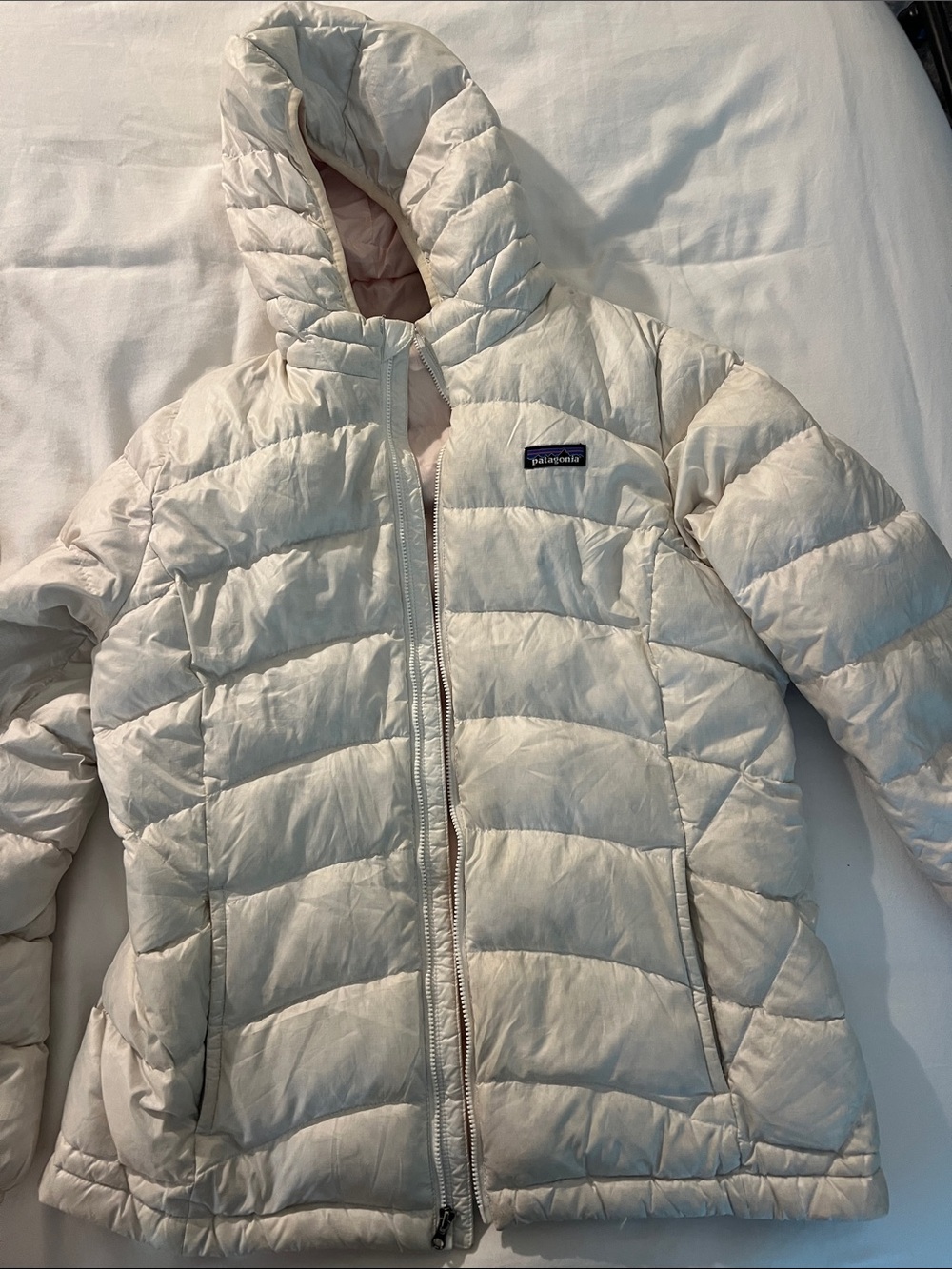 girls Patagonia puffer jacket